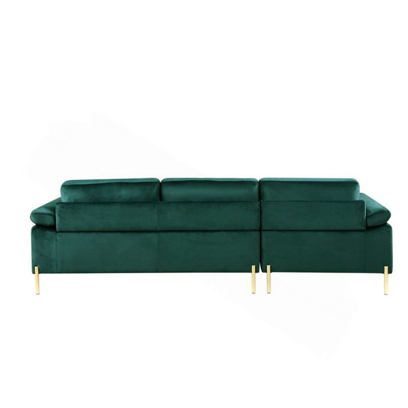 Emerald Velvet Sofa