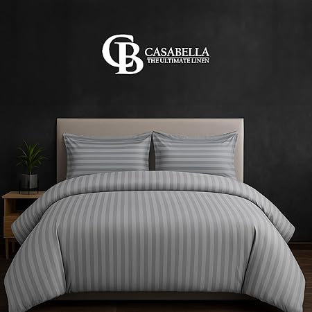 Microfiber Duvet Cover Set with Pillowcases Included, King Duvet Cover Set + 3 Additional Pieces, Silver