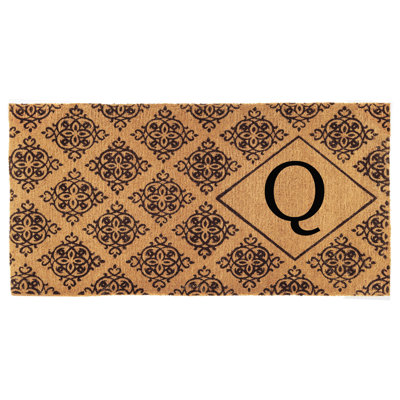 Zambrana Personalizable Outdoor Doormat