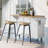Kitchen Cart With Rubber Wood Drop-Leaf Countertop-1440312812