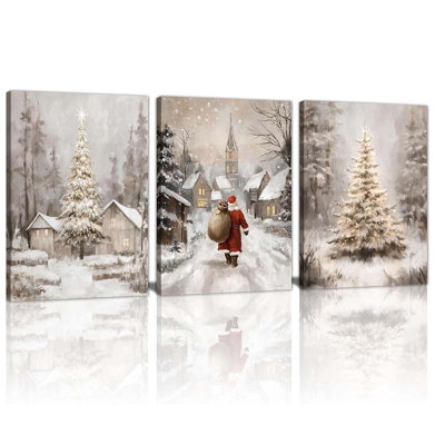 3 Piece Wrapped Canvas Print