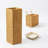 2-Piece Wicker Umbrella Stand Set with Drip Tray for Entryway Storage