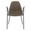 Saddle 19.3'' H Faux Leather Upholstered Armchair-356818672