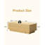 Table basse en bois fabriqué de 42,6 po de largeur-1464578154