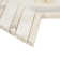 Athena Gold Chevron 12" x 12" Honed Marble Mesh Mounted Mosaic Tile