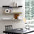 Maja Metal Wall Mounted Floating Display Shelf-82677315-82677312