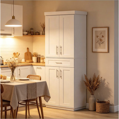 Spacious Freestanding Storage Cabinet,Kitchen Pantry Cabinet,Tall Storage Cabinet(Only Tall Pantry Cabinet)