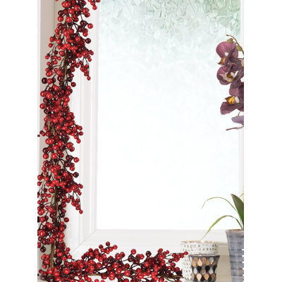 58'' in. Faux Berry Garland