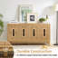 Buffet 60,7 po, ajouré sculpté pour salon - standard-129911811-129911812-129911815