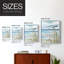 Seaside Rest II - reproduction encadrée de qualité supérieure - prête à être accrochée - aucun clou requis - aucun clou requis-49966238-49966177