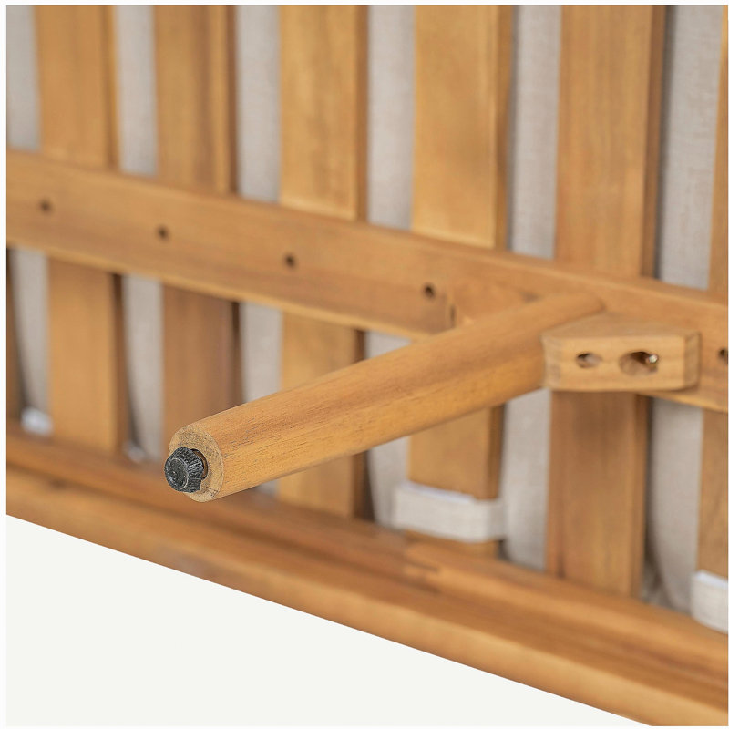 Causeuse d'extérieur en bois d'acacia Terassi
