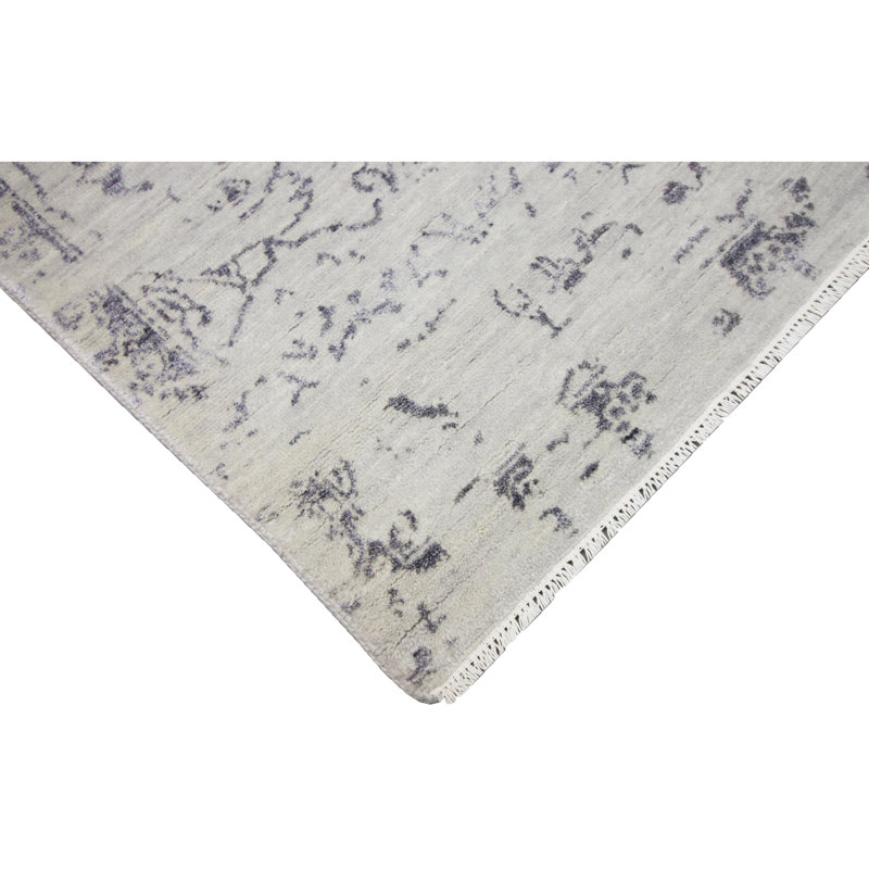Brookhaven Floral Area Rug in Blue, Rectangle 12' x 15'