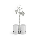 White Orchid Salt And Pepper Shaker Set