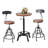 Jaiven 2 - Person Solid Wood Top Pedestal Dining Set-1351262911