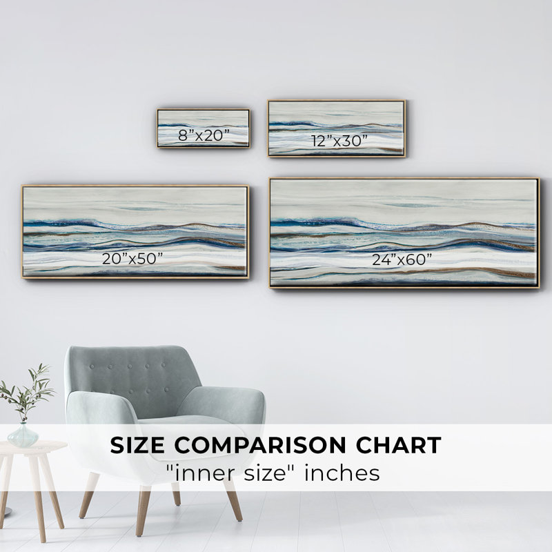 Shifting Sands- Framed Canvas