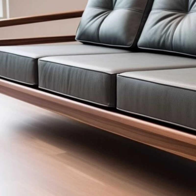 Simple Solid Wood Sofa