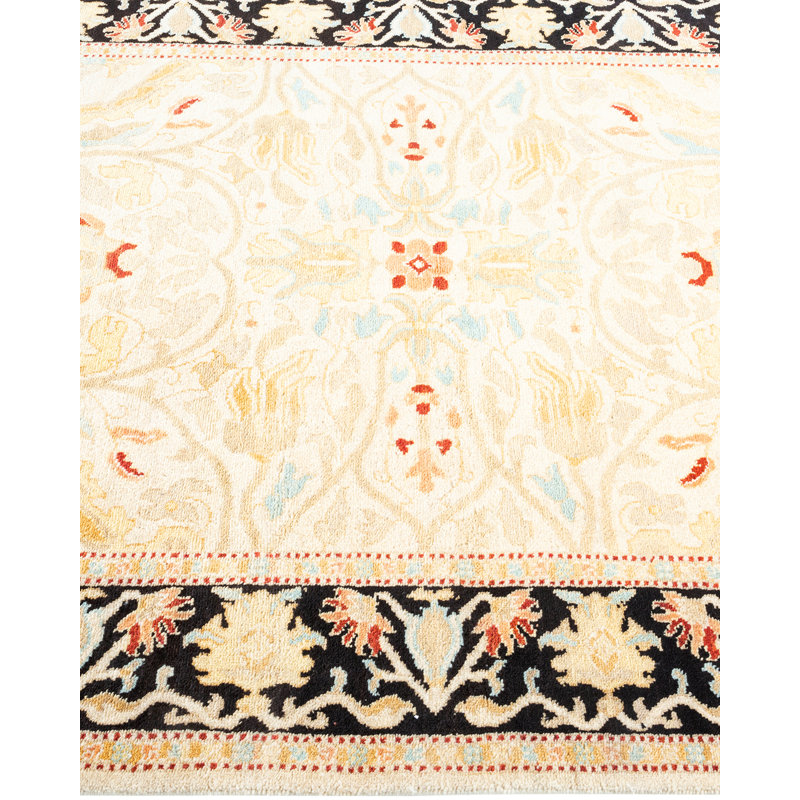 Classic One-of-a-Kind 4' x 6'4" Hand Knotted Area Rug