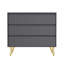 Almaas 81.5 cm W Chest of 3 Drawers-979663010