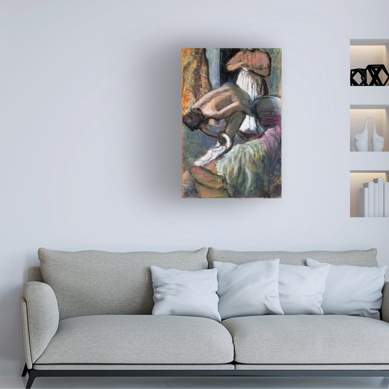 Art sur toile Edgar Degas, H 19 po x l 12 po