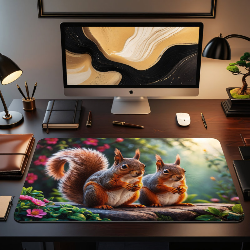 Polyester Desk Pad, 31.5x15.5