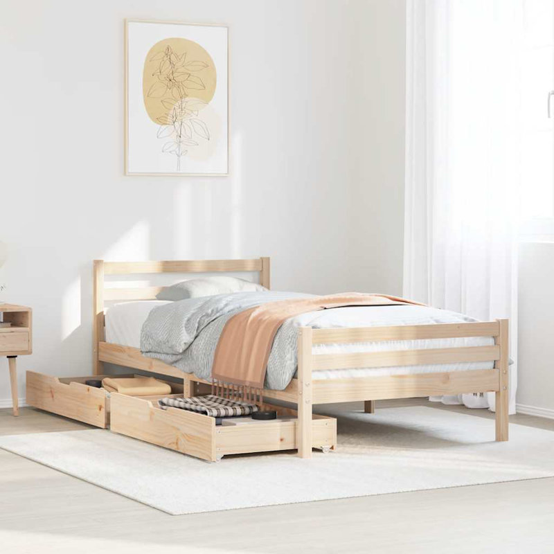 Solid Wood Bed Frame