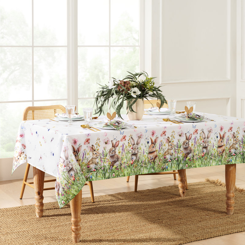 Nappe Farrel Bunny Blossom, Rectangle 60 po x 120 po