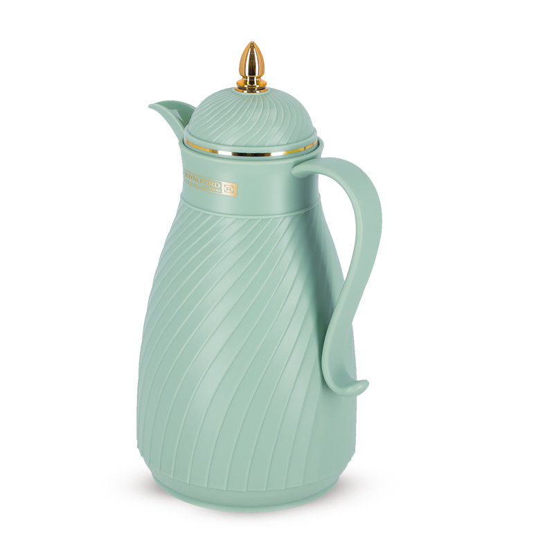 ROYALFORD Vacuum Flask | Vacuum Insulated Tea Carafe 1000ML | Heat & Cold Retention, Thermal Insulated Airpot | Insulated jug Preserves Flavor & Freshness, Household Office Hot Water Kettle Pot