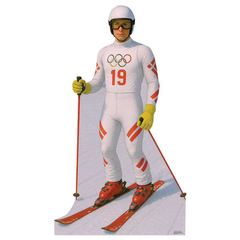 Olympic Downhill Skier Male