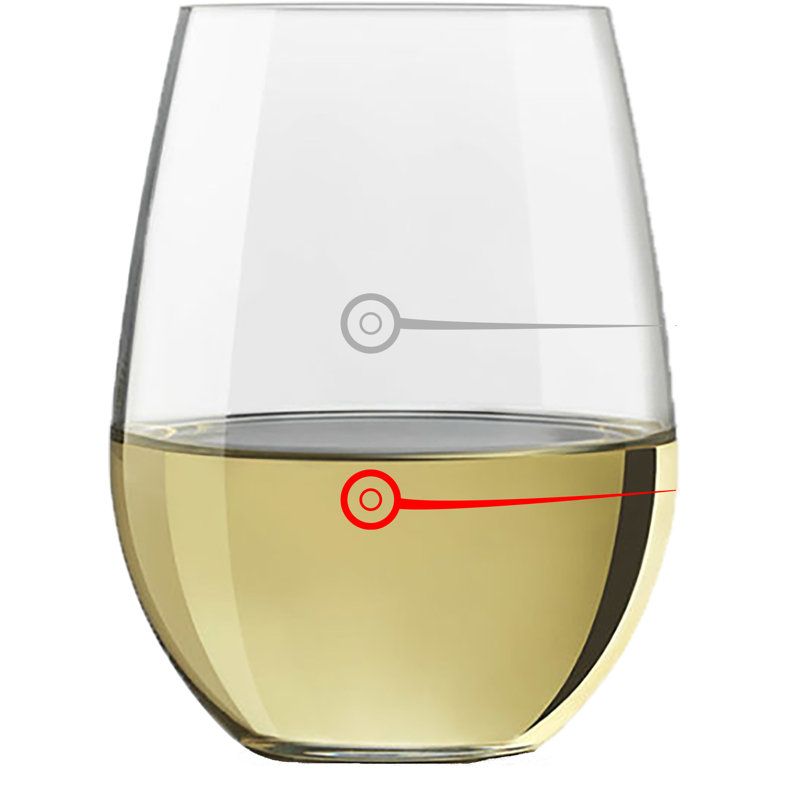 Dyante 15oz. Stemless Wine Glass