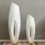 Tall Floor Vase, Modern White Large Floor Vase, Decorative Lightweight, Home Decor, For The Entryway, Dining Room, Living Room, Or Bedroom, Fill With Grass, Set Of 2-467026378-467026382