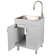 All-In-One 24.1" L x 21.3" W Drop-In Laundry Sink with Faucet