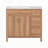 Wood Bathroom Vanity with Solid Wood Frame