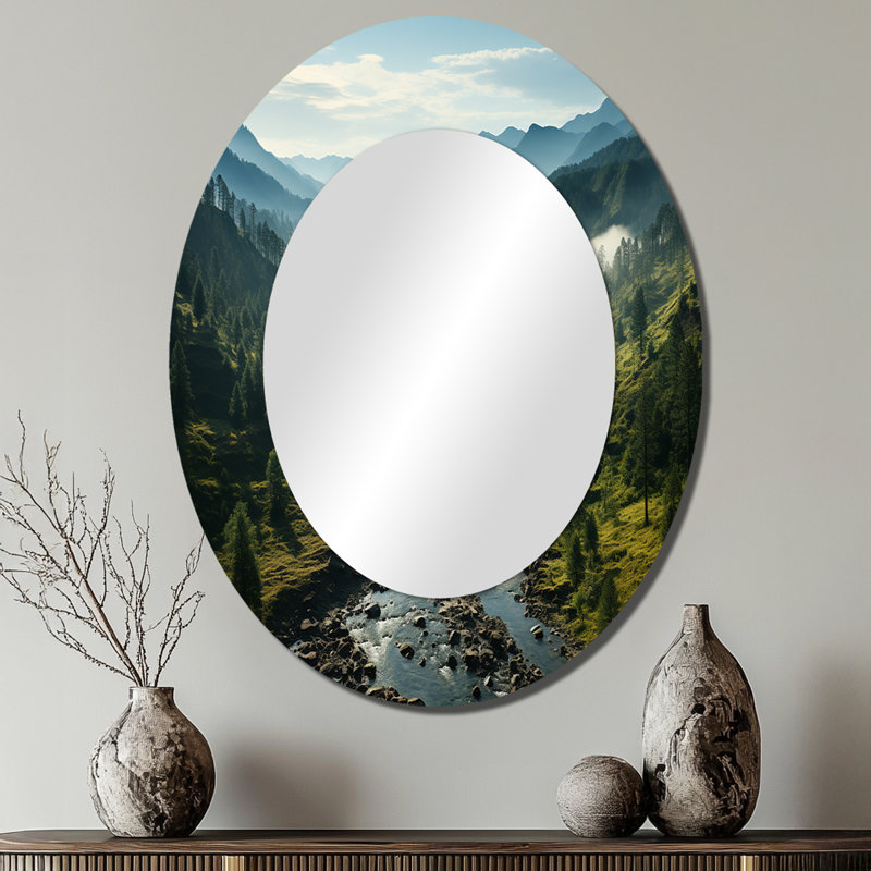 Mainor - Miroir en métal, 40 po x 30 po