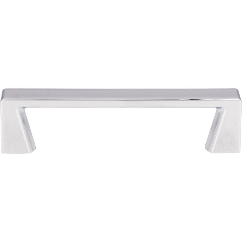 Boswell Bar Pull, Polished Chrome, 3 3/4"