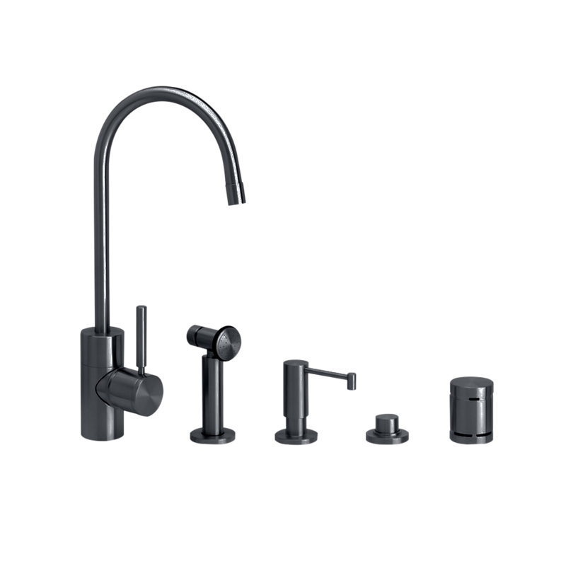Parche Prep Faucet, Matte Black