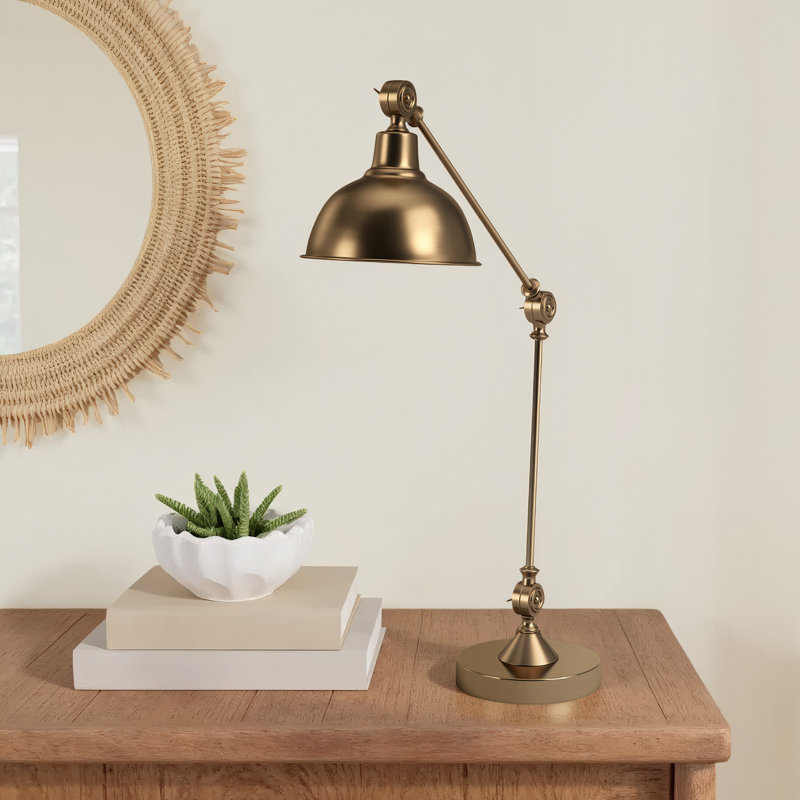 Brynner Adjustable Metal Desk Lamp