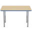 Table rectangulaire d'activité rectangulaire avec pieds réglables-99105923-99105924-124582260