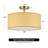 Yaretzi 3 - Light Semi Flush Mount-1124000424-1108664482