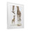 «Baby Giraffe Calf», reproduction sous verre encadrée, design par Ramona Murdock