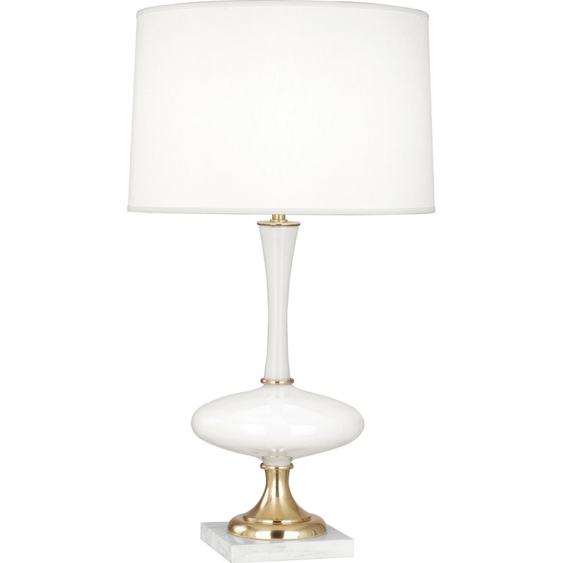 Lampe de table 30 po Raquel, Laiton moderne
