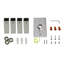 Elevate Tahoe 7 Towel Warmer, Polished, Hardwired, 7 Bars
