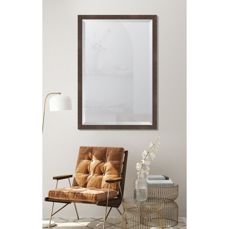 Miroir d'appoint Agapito, Bourgogne, 27 po x 39 po