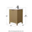 Palmilla 24" Freestanding Single Bathroom Vanity with Quartz Top-703007951-675240582-675240600