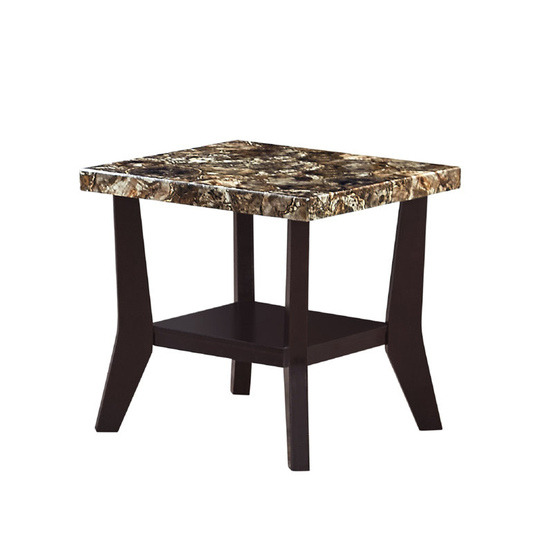 Ensemble de 3 tables basses en faux marbre