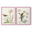 Oiseau dans l'habitat III - reproduction encadrée de qualité supérieure - prête à être accrochée - aucun clou requis - aucun clou requis-1548421382-1548421376