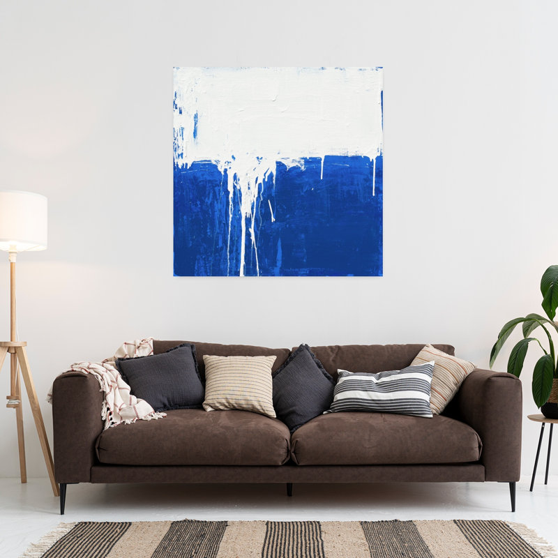 Escape Abstract Art contemporain, H 36 po x l 36 po