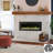 Scottdale Symple Stuff Black Electric Fireplace with BTU 5120-1632038994