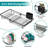 Expandable Dish Drying Rack Over The Sink