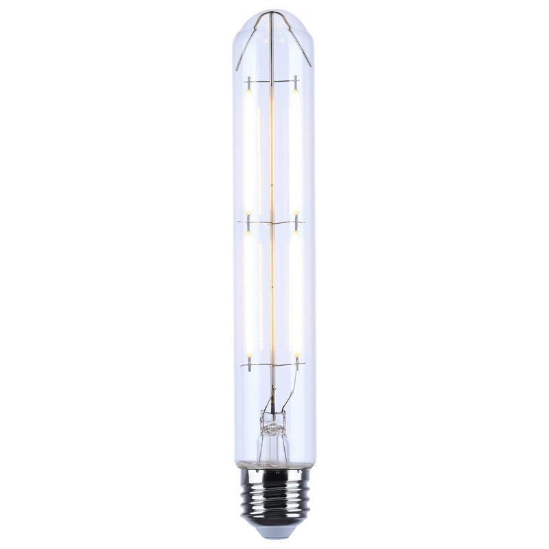 DEL T9 8 watts - transparente - base moyenne - 90 IRC - 120 volts, 2700