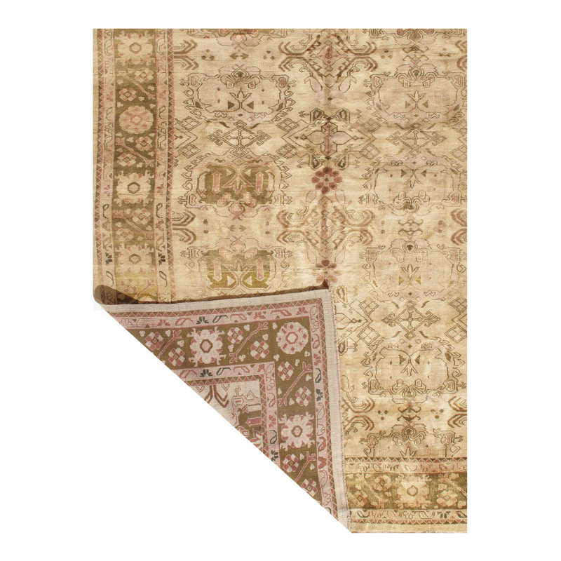 Tapis ivoire unique 10 pi 5 po x 13 pi 7 po Craita